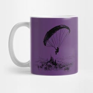 Paraglide above the City Mug